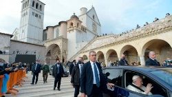 Franziskus am 3. Oktober in Assisi