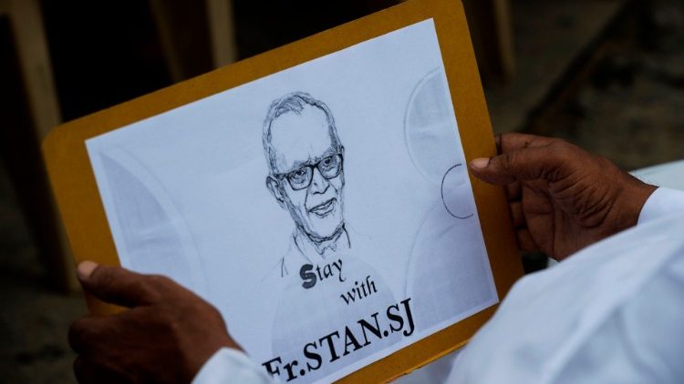 Manifestaciones para la excarcelación del padre Swamy