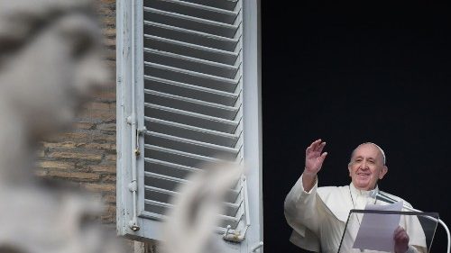 Papa Francisc la rugăciunea Îngerul Domnului de marți 8 decembrie 2020.