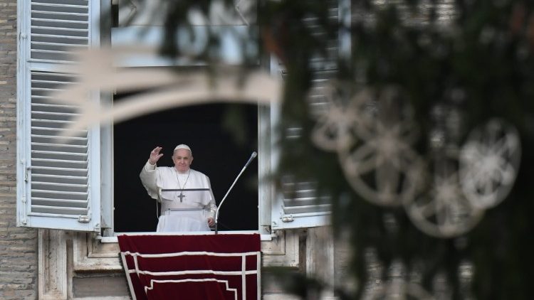Папата на молитвата за празника Непорочно зачатие, 8 декември 2020