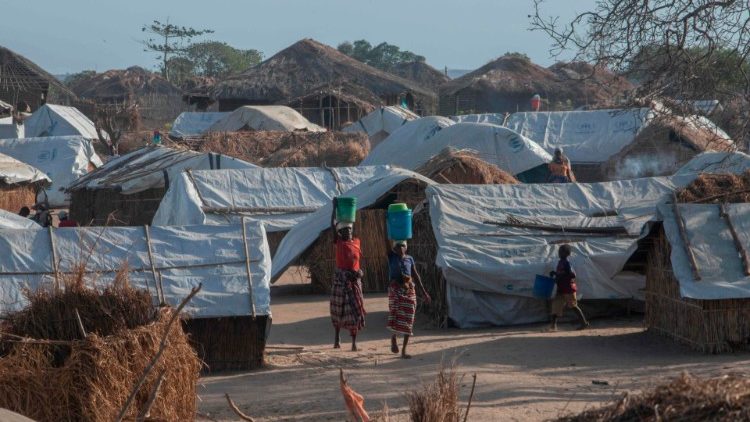 Vysídlení obyvatelia v Cabo Delgado (9. dec. 2020)