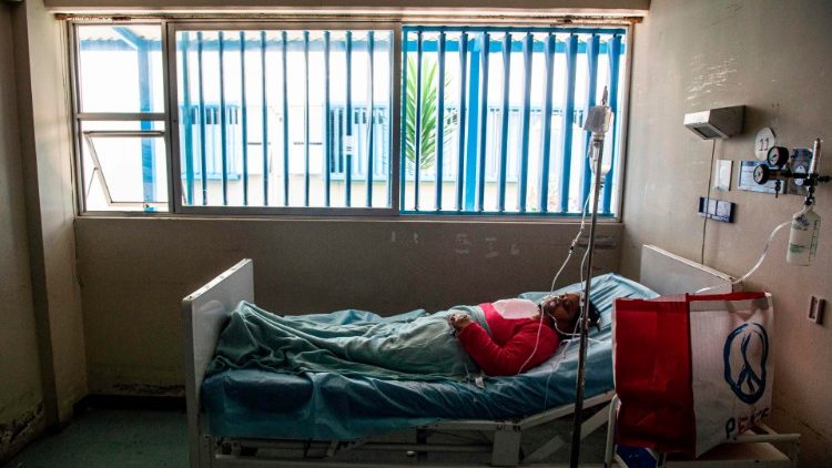 Unité de soins intensifs de l'hopital Alberto Sabogal Sologuren à Lima