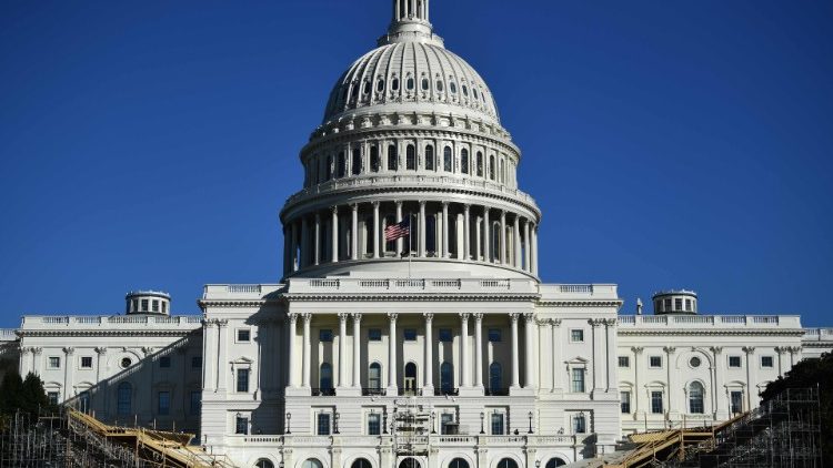 USA:s parlamentsbyggnad Kapitolium i Washington DC