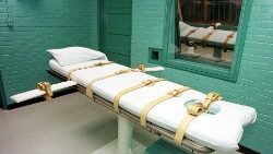 An execution chamber in the United States