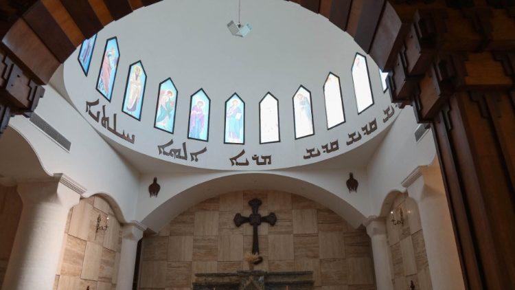 Église de Mar Addai à Karamlesh, près de Mossoul 