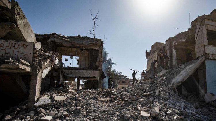 Scenes of the massive destruction after more than a decade of conflict in Syria