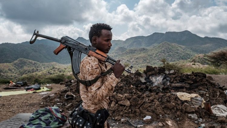 Soldaten aus Eritrea und Äthiopien sind im Konflikt in Tigray involviert - ihnen gegenüber stehen die lokalen Milizen
