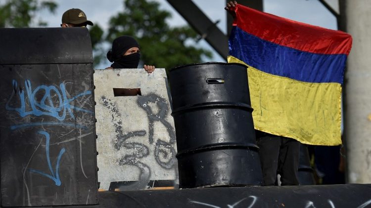 Протесты в Колумбии