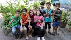 Flüchtlingskinder im Libanon