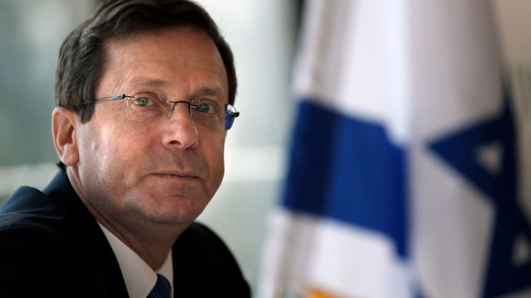 Il presidente dello Stato di Israele Isaac Herzog (AFP)