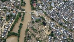 Inundaciones que han afectado Alemania, uno de los efectos del cambio climático