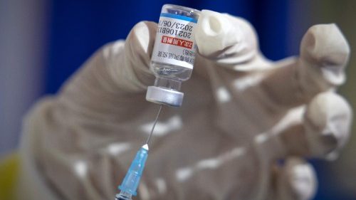 Vacina contra a Covid-19 pronta para ser aplicada
