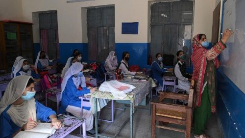 Một lớp học ở Pakistan