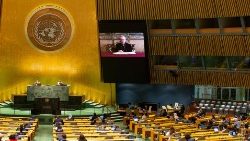 L'intervention du cardinal Parolin, en visioconférence, devant l'Assemblée générale de l'ONU, le 25 septembre 2021.