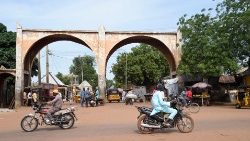 A city gate in Sokoto, northwestern Nigeria
