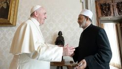 Папа Францішак і Вярхоўны імам Ахмад Аль-Таеб