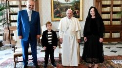 Papież przyjął na prywatnej audiencji premiera Albanii