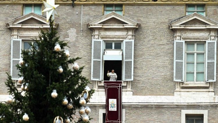 Ferenc pápa imái Advent negyedik vasárnapján  