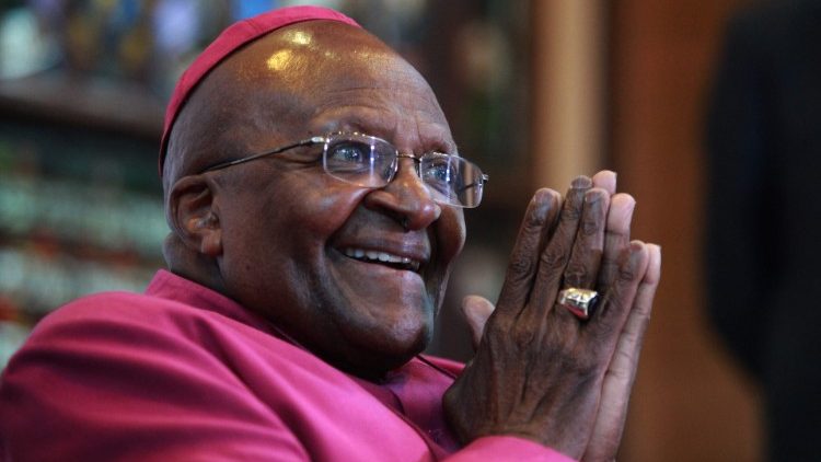 Sudáfrica: Arzobispo emérito anglicano Desmond Tutu.