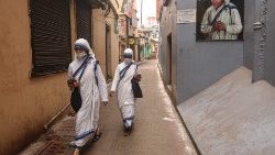 Mutter-Teresa-Schwestern in Kalkutta - Archivbild