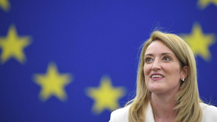 Roberta Metsola from Malta is the new President of the European Parliament
