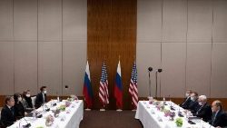 제네바에서 열린 미국과 러시아 대표단 회담