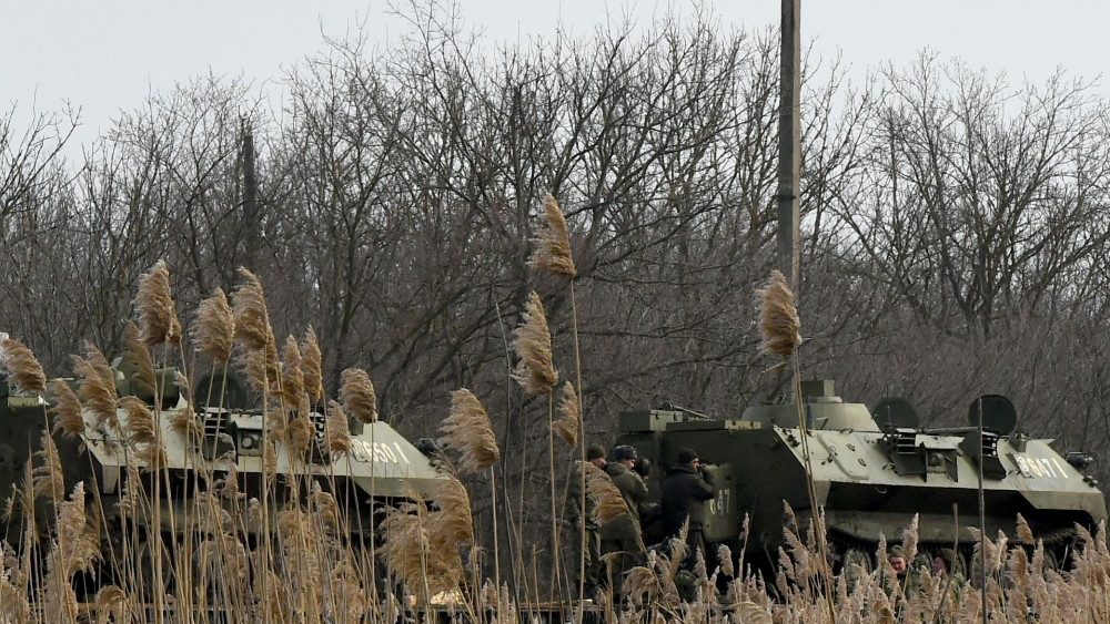 Ruská vojenská technika v oblasti Rostova
