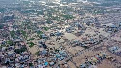 Die Region Batinah im Oman nach einem Taifun im Oktober letzten Jahres