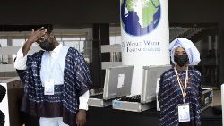 Ouverture du 9e Forum Mondial de l'Eau à Dakar, au Sénégal, le 21 mars 2022. (Seyllou/AFP)
