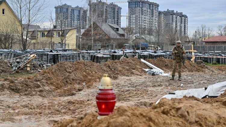 Destruction caused by war in Ukraine