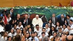 Papa u susretu sa Scholas Occurrentes
