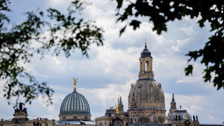 In Sachsen - hier die Landeshauptstadt Dresden - gibt es eine ganze Reihe außerordentlicher barocker Kirchen