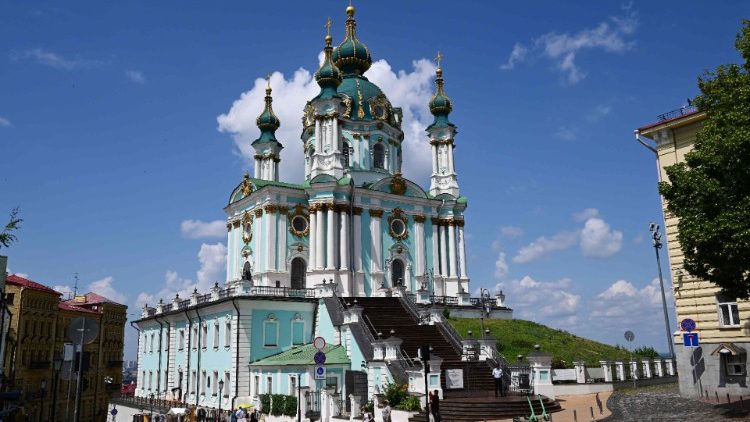 L'église Saint-André de Kiev, propriété du Patriarcat œcuménique de Constantinople, le 30 juin 2022. 