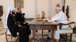 Franciszka przyjął na audiencji metropolitę Antoniego z Patriarchatu Moskiewskiego 