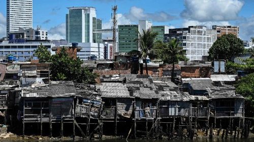 A favela in Pernambuco, northeast of Brazil where 33.1 million people live in hunger