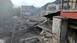 I danni provocati dai bombardamenti in Ucraina
