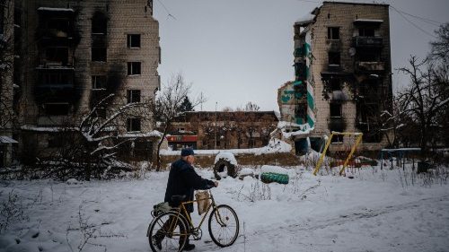 Ucraina: le prime nevi sulle città