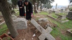 Пореден вандалски акт срещу християнско гробище в Йерусалим