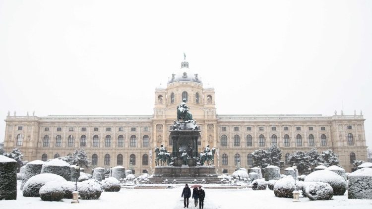 Auch in Wien hat es geschneit