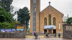 Католическата катедрала Нотр Дам в столицата на Конго Киншаса
