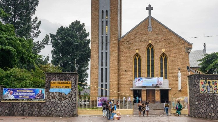 Notre Dame du Congo Cathedral in Kinshasa