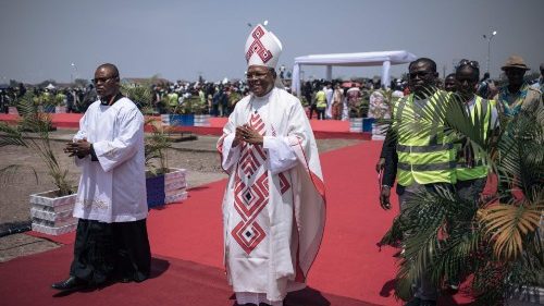 Le cardinal Fridolin Ambongo, archevêque de Kinshasa et président du SCEAM.