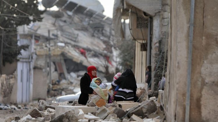 Alepas po žemės drebėjimo