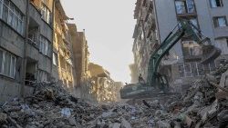 Immeubles détruits à Hatay en Turquie