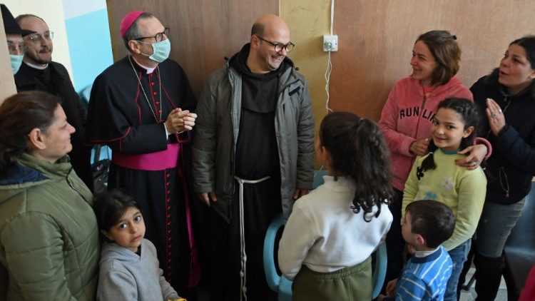 Визита на архиепископ Гуджероти в Сирия и Труция