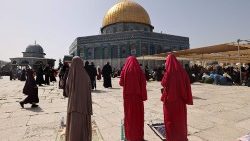 Začiatok mesiaca ramadán v Jeruzaleme (24. mar. 2023)