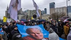 Manifestações na Polônia por São João Paulo II