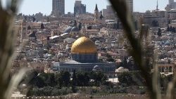 Una vista de la ciudad de Jerusalén