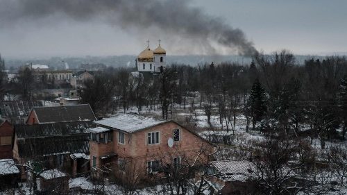 Scene di devastazione in Ucraina