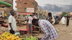 Markt in Khartum am Samstag